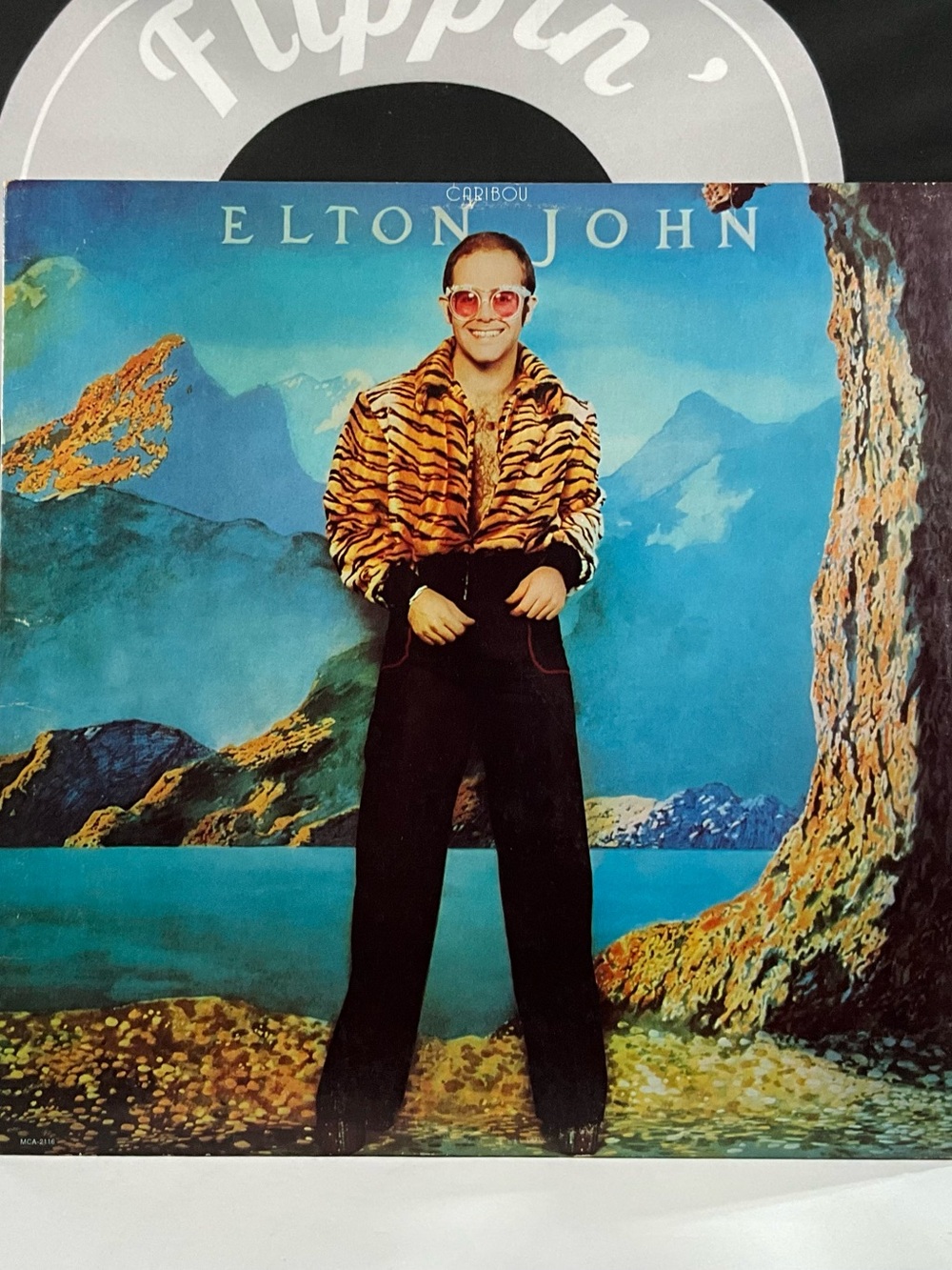 Elton John - Caribou LP (1974) MCA-2116. -VG